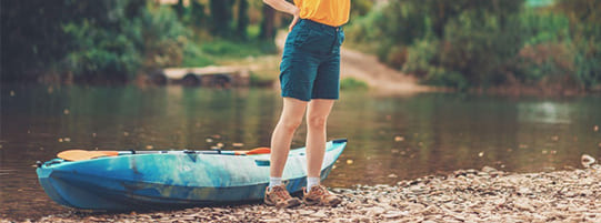 Common Pains Caused by Kayaking & How We Treat Them